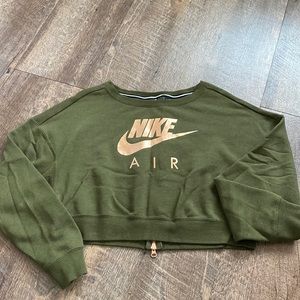 Nike cropped sweatshirt